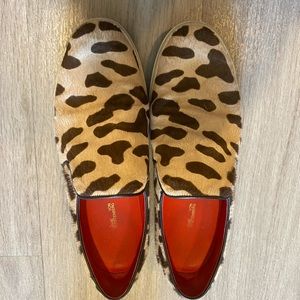 Diane von Furstenberg cheetah sneakers